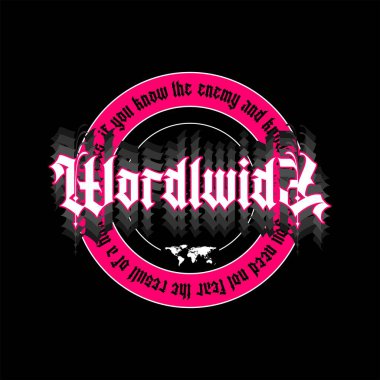 Tişört, gömlek, marka ve diğer giyim endüstrilerinin üretimi için basit, zarif ve trend tarzına sahip vektör tasarımı