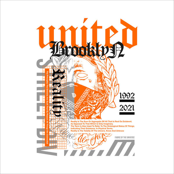 vector design with a simple, elegant and trending style for the production of t-shirts, shirts, brands and other clothing industries