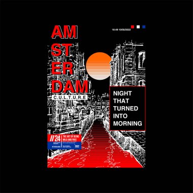 Tişört, gömlek, marka ve diğer giyim endüstrilerinin üretimi için basit, zarif ve trend tarzına sahip vektör tasarımı