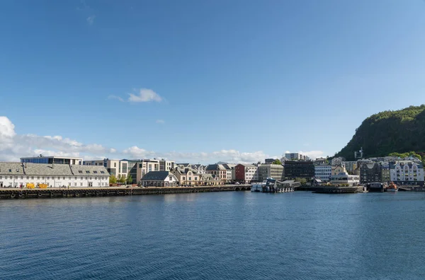 Città Alesund Norvegia Giugno 2022 — Foto Stock