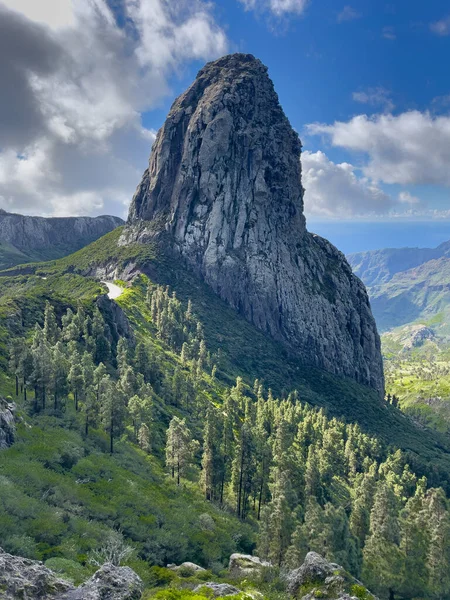 スペイン ゴメラのアルト ガラジョナイと美しい山岳風景 — ストック写真