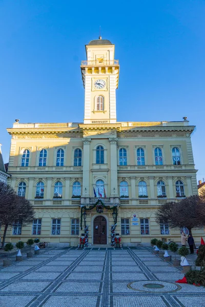 Town Hall Komarno Sunny Day Slovakia — Stock Photo, Image