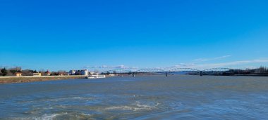 The Danube at Komarno, Slovakia