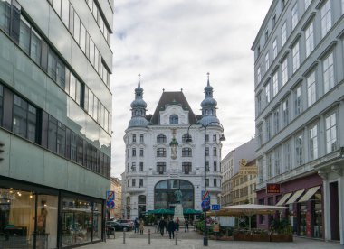 In downtown Vienna, Austria, December 25th 2022