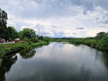 River Mulde in Dessau-Rosslau, Saxony-Anhalt, Germany, May 2024