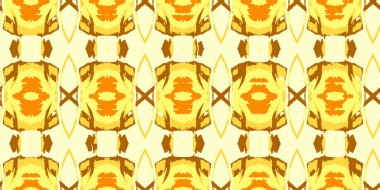 Colored seamless ornament for background. Seamless patterns. Vector illustration