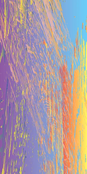 Gekleurde Abstracte Achtergrond Veelkleurige Diagonale Spatten Vectorillustratie — Stockvector