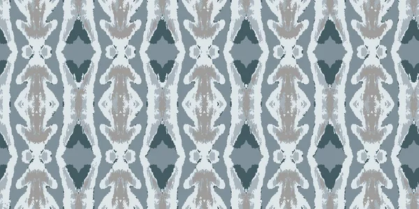 Ethnic Style Carpet Texture Seamless Textile Ornament Gray Seamless Pattern — Stockvektor
