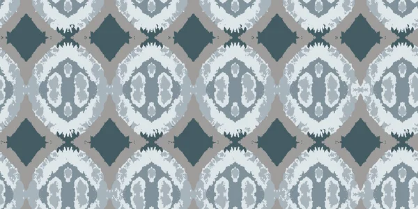 Ethnic Style Carpet Texture Seamless Textile Ornament Gray Seamless Pattern — Stock Vector