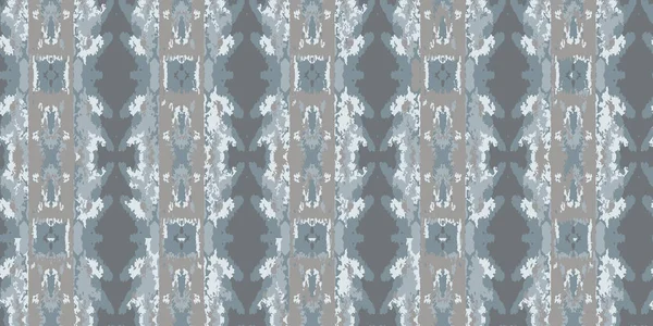 Teppichtextur Ethnischen Stil Nahtloser Textiler Schmuck Graues Nahtloses Muster Nahtloses — Stockvektor