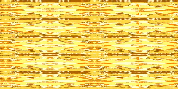 민족식 노란색 솔기없는 패턴이죠 거무스름 — 스톡 벡터