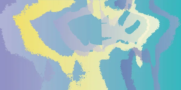 Des Taches Forme Abstraite Arrière Plan Taches Colorées Déchirées Illustration — Image vectorielle