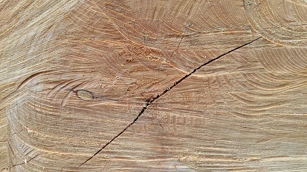 Struktura Drewna Przekrój Drzewa Vintage Tle Drewna Pęknięciami — Zdjęcie stockowe