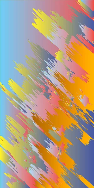 Tela Salpicada Cor Fundo Abstrato Colorido Eps Fundo Abstrato Multicolorido —  Vetores de Stock