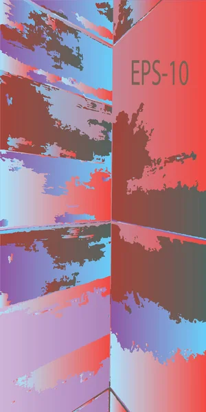 Flerfärgad Abstrakt Bakgrund Skärmsläckare För Din Skärm Eller Telefon Vektorgrafik — Stock vektor