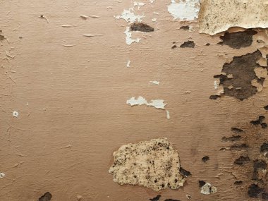 Soyulmuş boya. Eski çatlak boya. Kirli, eski boyalı bir arka plan.