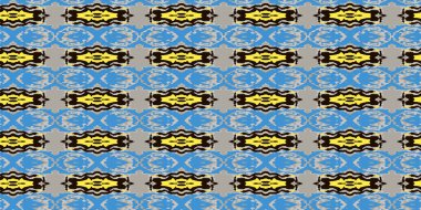 Etnik süs. Kusursuz bir geçmiş. Etno tarzında klasik desenli süs. Vektör illüstrasyonu