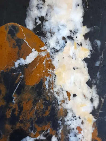 Черный Мрамор Текстура Черного Мрамора Золотыми Пятнами — стоковое фото