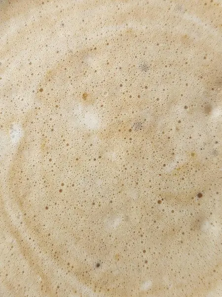 Texture Coffee Foam Cappuccino Foam — Fotografia de Stock