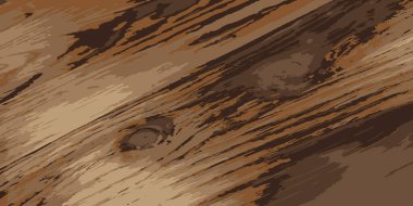 Ahşap dokular. Elle çizilmiş ahşap doku. Vektör illüstrasyonu