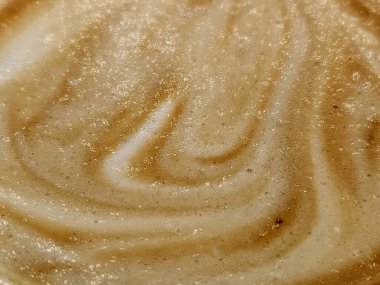 Kahve köpüğü. Köpüklü kahve.