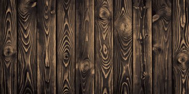 Kaliteli ahşap. Koyu renk kalasların klasik arka planı. Vektör illüstrasyonu