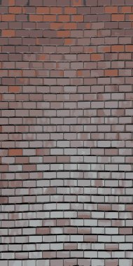Tuğla duvar Tuğla dokusu. Endüstriyel geçmiş. Vektör arkaplanı
