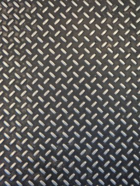 Eski kıvrımlı metal yüzey. Çelik kıvrımlı panel