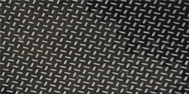 Çelik kıvrımlı plaka dokusu. Oluklu metal. Vektör illüstrasyonu