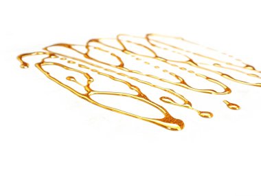 Beyaz arka planda altın çizgiler. Altın damlalar