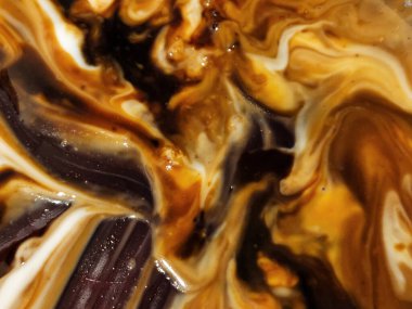 Sütlü çikolata kreması. Sütlü çikolata kreması yüzeyi