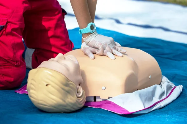 First Aid Cpr Training Class — Stock Photo, Image