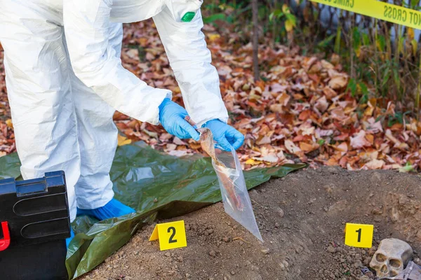 Forensic Science Specialist Work — Stock Photo, Image