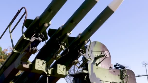 Systém Protivzdušné Obrany Radarovou Stanicí — Stock video