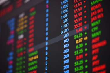Stock market graph trading analysis investment financial, stock exchange financial or forex graph stock chart graph business crisis crash loss and grow up gain and profits win up trend growth money