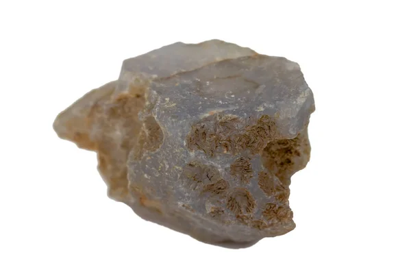 Χαλκηκική Πέτρα Για Αξεσουάρ Βιομηχανικό Απομόνωμα Λευκό Φόντο — Φωτογραφία Αρχείου