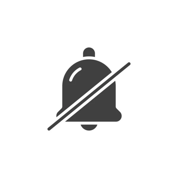 Значок Вектора Звукового Оповещения Заполненный Плоский Знак Мобильной Концепции Веб — стоковый вектор