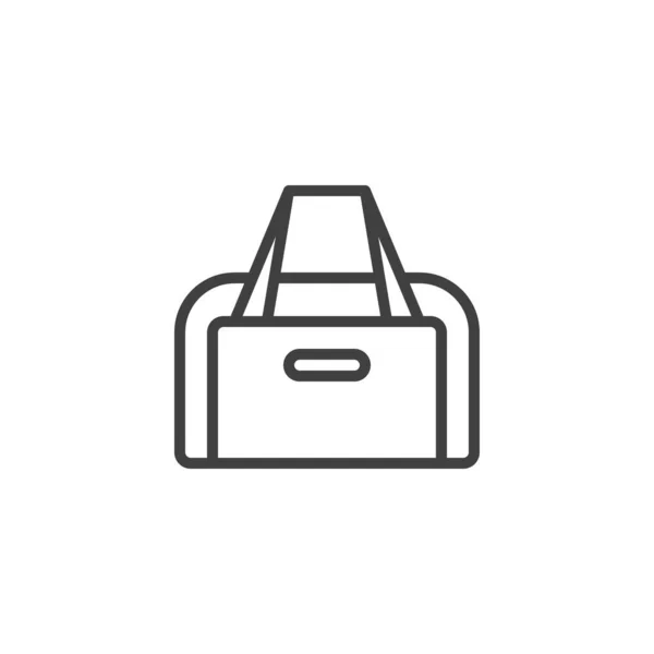 Sporttaschen Linie Symbol Lineares Stilschild Für Mobiles Konzept Und Webdesign — Stockvektor