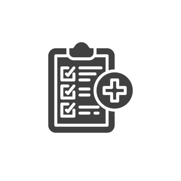Ikona Wektora Medycznego Wypełnione Płaski Znak Dla Koncepcji Mobilnej Projektowania — Wektor stockowy