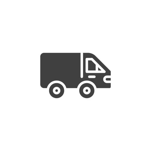 Das Symbol Des Lieferwagens Symbolisiert Den Warenversand Fügen Sie Dieses — Stockvektor
