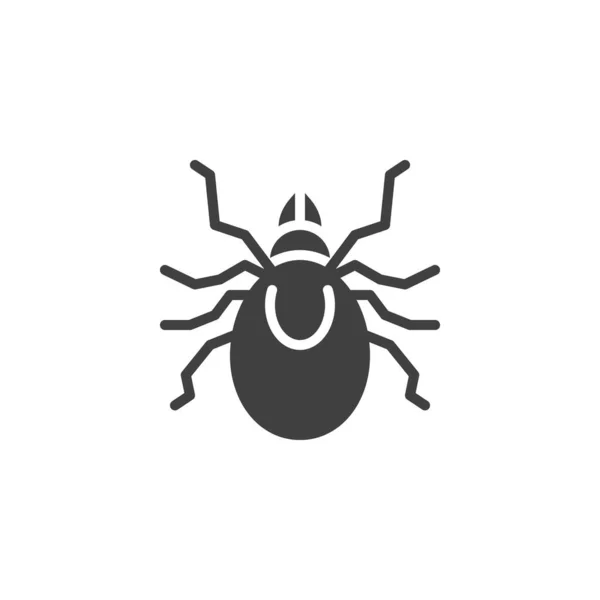 Cite Tick Vector Icon Заполненный Плоский Знак Мобильной Концепции Веб — стоковый вектор