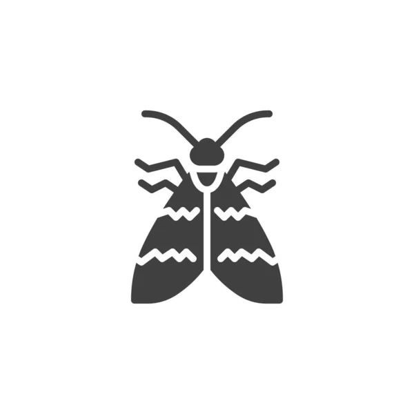 Icône Vectorielle Papillon Panneau Plat Rempli Pour Concept Mobile Web — Image vectorielle