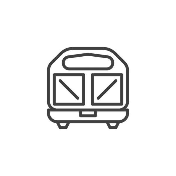 Ikona Producenta Kanapek Liniowy Znak Stylu Dla Mobilnej Koncepcji Projektowania — Wektor stockowy