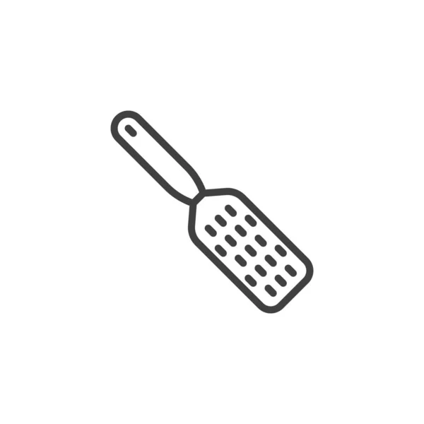 Значок Терки Сыра Знак Стиля Мобильной Концепции Веб Дизайна Решетка — стоковый вектор
