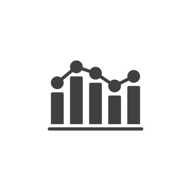 İzlenebilirlik vektör simgesi gerektiriyor. Mobil konsept ve web tasarımı için düz tabela. Analitik, istatistik sembolü. Sembol, logo çizimi. Vektör grafikleri