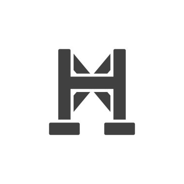 Vücut koşumu vektör ikonu ile kayışlar. Mobil konsept ve web tasarımı için düz tabela. Emniyet Koşumu sembol simgesi. Sembol, logo çizimi. Vektör grafikleri