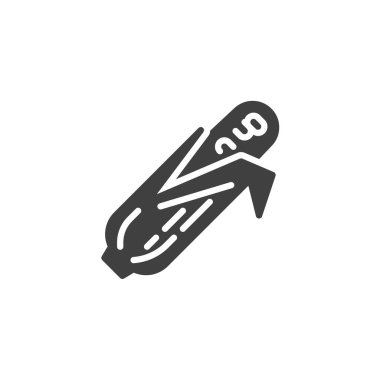 Mısır, mısır vektörü ikonu. Mobil konsept ve web tasarımı için düz tabela. Mısır koçanı kabartma simgesi. Sembol, logo çizimi. Vektör grafikleri