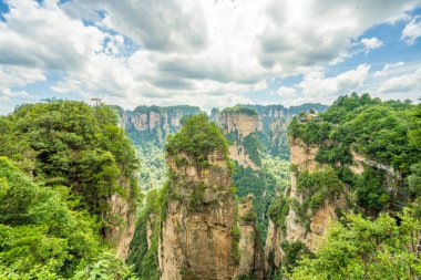 Hunan Eyaleti, Çin 'deki Zhangjiajie Sahne Bölgesi
