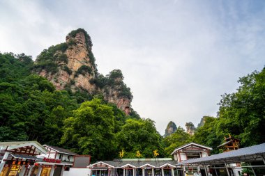 Zhangjiajie Sahne Bölgesi, Hunan Eyaleti, Çin