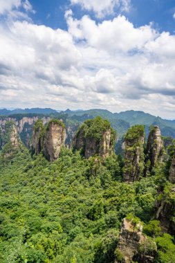 Zhangjiajie Sahne Bölgesi, Hunan Eyaleti, Çin